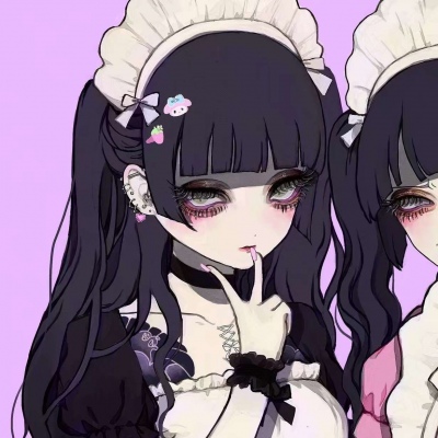 卡通闺蜜头像一对两张(精选16张)