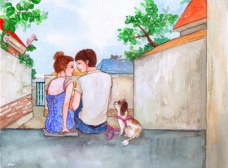 最浪漫的爱情图片说说