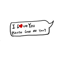 非主流头像情侣带字