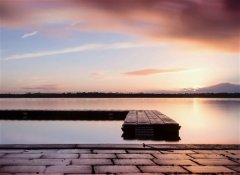 配傍晚风景的文案