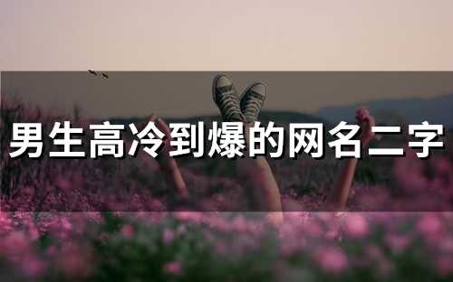 男生高冷到爆的网名二字(67个) 男生高冷到爆的网名二字(67个)
