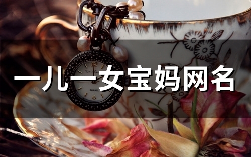 一儿一女宝妈网名(精选52个)