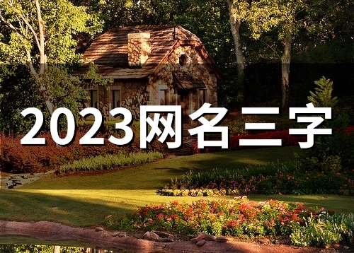 2023网名三字(51个)