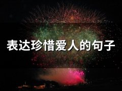 表达珍惜爱人的句子(精选44句)