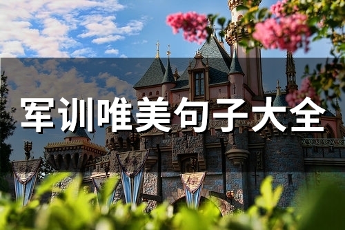 军训唯美句子大全(精选46句) 军训唯美句子大全(精选46句)