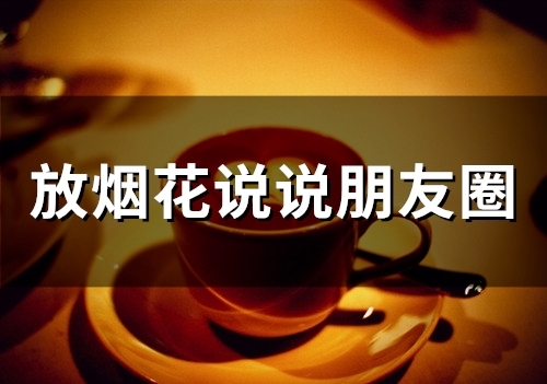 放烟花说说朋友圈(56句) 放烟花说说朋友圈(56句)