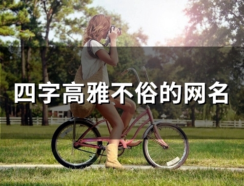 四字高雅不俗的网名(51个) 四字高雅不俗的网名(51个)