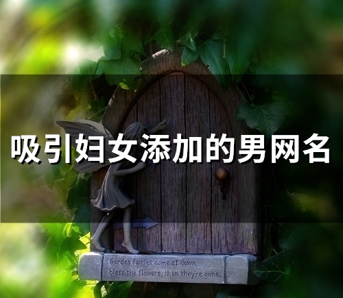 吸引妇女添加的男网名(精选53个)