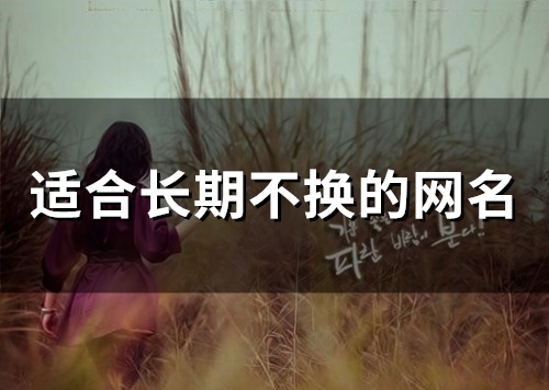 适合长期不换的网名(47个) 适合长期不换的网名(47个)