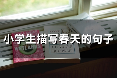小学生描写春天的句子(精选40句)
