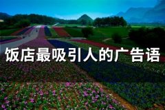 饭店最吸引人的广告语(52句)