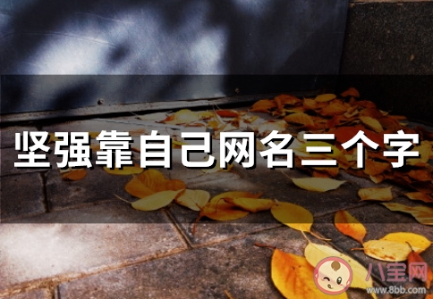 坚强靠自己网名三个字(精选54个) 坚强靠自己网名三个字(精选54个)