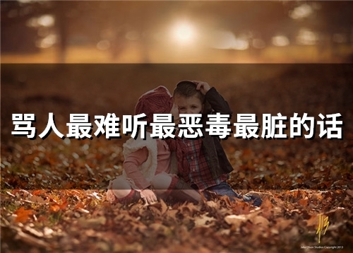 骂人最难听最恶毒最脏的话(53句) 骂人最难听最恶毒最脏的话(53句)