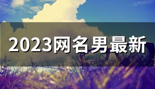 2023网名男最新(精选49个) 2023网名男最新(精选49个)
