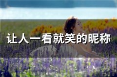 让人一看就笑的昵称(精选119个)