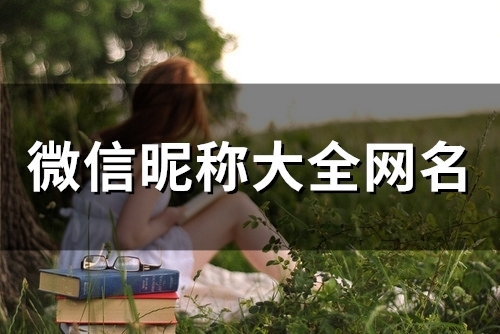 微信昵称大全网名(137个) 微信昵称大全网名(137个)