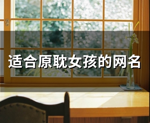 适合原耽女孩的网名(116个)