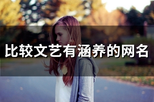 比较文艺有涵养的网名(精选98个)
