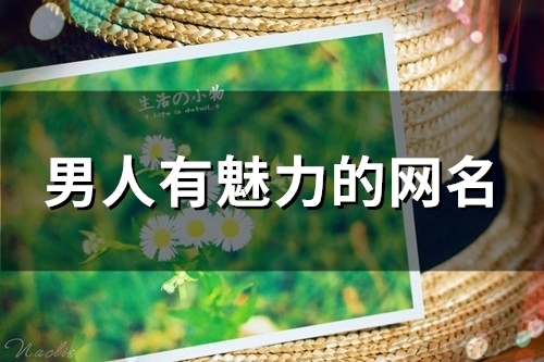 男人有魅力的网名(121个)
