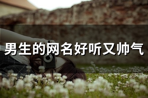 男生的网名好听又帅气(107个)