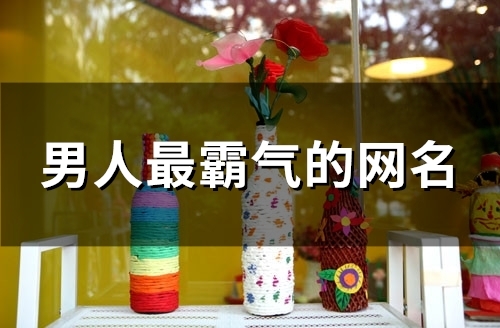 男人最霸气的网名(128个) 男人最霸气的网名(128个)