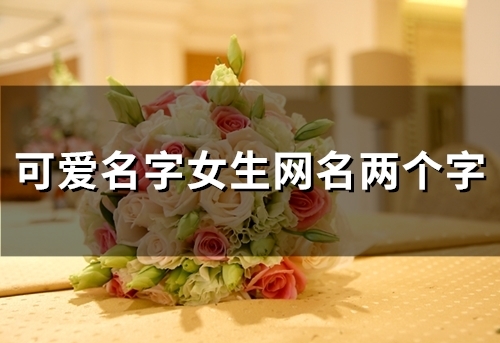 可爱名字女生网名两个字(精选148个) 可爱名字女生网名两个字(精选148个)