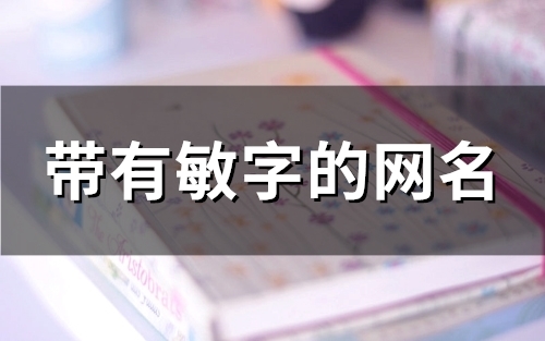 带有敏字的网名(43个)