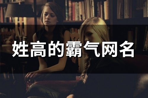 姓高的霸气网名(71个) 姓高的霸气网名(71个)