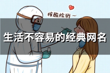 生活不容易的经典网名(精选148个)