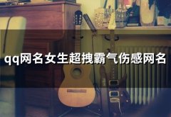 qq网名女生超拽霸气伤感网名(157个)