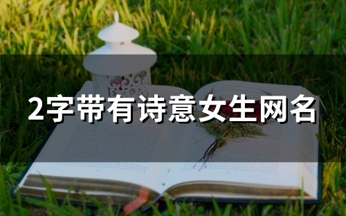 2字带有诗意女生网名(126个)