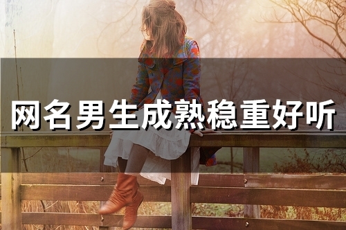 网名男生成熟稳重好听(113个) 网名男生成熟稳重好听(113个)