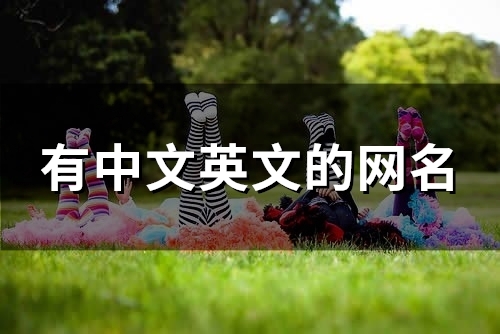 有中文英文的网名(80个)