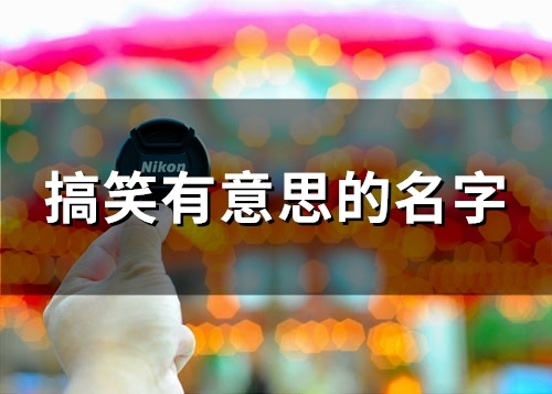 搞笑有意思的名字(精选145个)