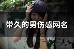 带久的男伤感网名(精选25个)