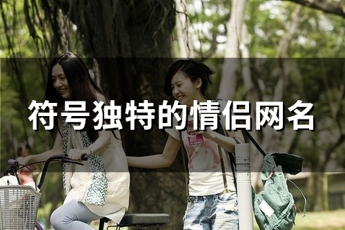 符号独特的情侣网名(精选95个)
