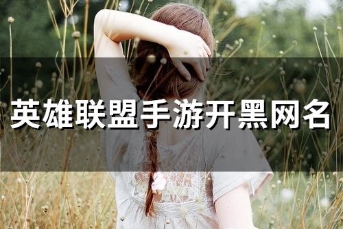 英雄联盟手游开黑网名(85个)