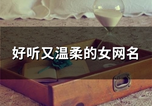 好听又温柔的女网名(98个) 好听又温柔的女网名(98个)