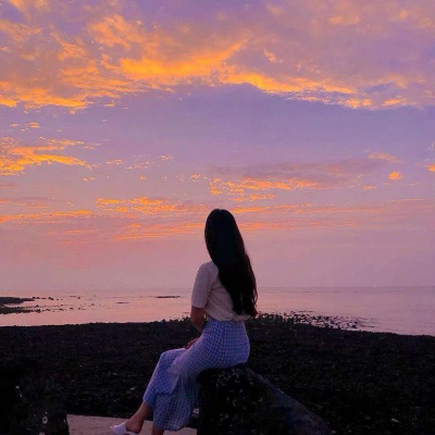 风景女人头像微信头像(24张)