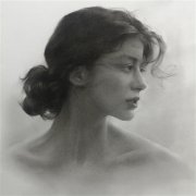 女人个性素描图片头像(精选14张)