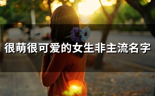 很萌很可爱的女生非主流名字(精选67个) 很萌很可爱的女生非主流名字(精选67个)