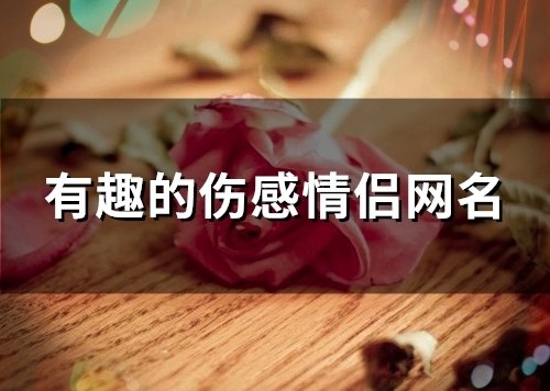 有趣的伤感情侣网名(精选88个) 有趣的伤感情侣网名(精选88个)