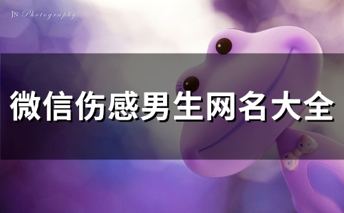 微信伤感男生网名大全(96个) 微信伤感男生网名大全(96个)