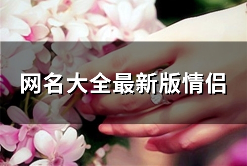 网名大全最新版情侣(84个) 网名大全最新版情侣(84个)