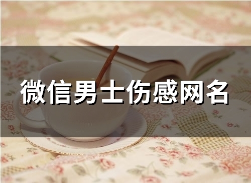 微信男士伤感网名(精选154个) 微信男士伤感网名(精选154个)
