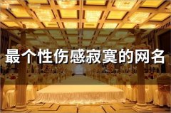 最个性伤感寂寞的网名(134个)