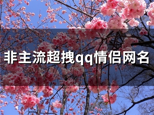 非主流超拽qq情侣网名(91个) 非主流超拽qq情侣网名(91个)