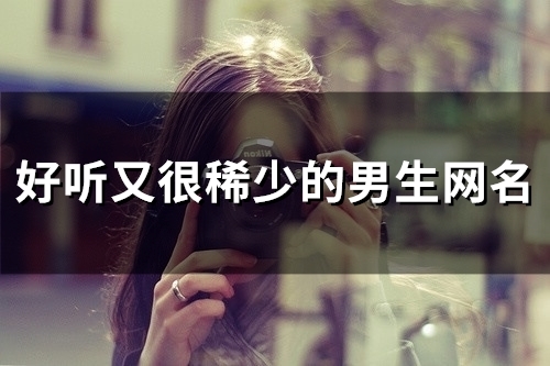 好听又很稀少的男生网名(精选95个)