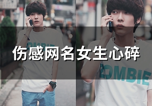伤感网名女生心碎(精选196个) 伤感网名女生心碎(精选196个)