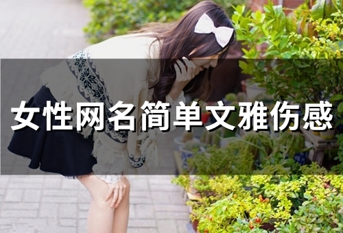 女性网名简单文雅伤感(共197个) 女性网名简单文雅伤感(共197个)